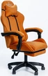 Кресло геймерское DIEGO ALCANTARA PRO Orange - изображение 3
