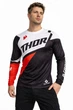 Мужской рашгард THOR Downhill ♦ MTB ♦ Велоспорт ♦ Летний дышащий рашгард с длинным рукавом ♦ Быстросохнущий ♦ черный S - изображение 1