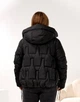 Женская зимняя куртка с капюшоном KHAN 00218 56 Черный ( KH - 00218/1 D ) - изображение 3