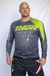 Мужской рашгард THOR Downhill ♦ MTB ♦ Велоспорт ♦ Летний дышащий рашгард с длинным рукавом ♦ Быстросохнущий ♦ металлик 2XL - изображение 1