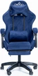 Кресло геймерское DIEGO ALCANTARA PRO Dark Blue - изображение 3