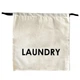 Мешок хлопковый ORGANIZE для грязного белья 38х38 см Laundry (светлый) - изображение 1