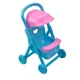 Пупс Baby Toys YD1350-6 у рожевому халатику з коляскою шарнірний 12 см - изображение 3
