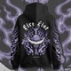 Худі чоловіче з принтом Ван Піс Fire Fist Purple Edition Розмір 52 Anime1247 - зображення 1