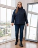 Куртка жіноча демісезонна великого розміру UF-Fashion MT-00431 52 синій - зображення 2