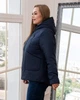 Куртка жіноча демісезонна великого розміру UF-Fashion MT-00431 52 синій - зображення 3