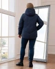 Куртка жіноча демісезонна великого розміру UF-Fashion MT-00431 52 синій - зображення 7
