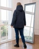 Демисезонная куртка женская большого размера UF-fashion МТ-00157 56 синий - изображение 7