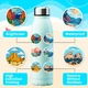 Набор наклеек Пейзажи Travel 50 шт - изображение 2