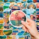 Набор наклеек Пейзажи Travel 50 шт - изображение 5