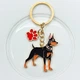Брелок Доберман Doberman Keychain подарочная упаковка - изображение 3