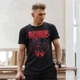 Футболка для подростка мальчика с принтом Predator Размер 160 Anime10738 - изображение 4