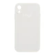 Чохол Premium Silicone Case Full Size with Frame для iPhone Xr 09.White - зображення 1