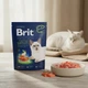 Сухой корм для стерилизованных кошек Brit Premium с лососем для взрослых стерилизованных кошек 800 г - изображение 2