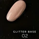 База LUKUM Glitter cover base №02 10 мл - изображение 2