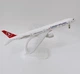 Модель літака Boeing 777 Turkish Airlines 1:300 металева лита колекційна модель пасажирського авіалайнера 20 см - зображення 6