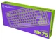 Клавиатура HATOR Hellyberry HK75 White-Violet (HK75) - изображение 9