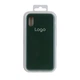 Протиударний Чохол Silicone Case Full Size (AA) для iPhone X/Xs 49.Papaya - зображення 2