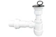 Сифон для умивальника McALPINE 1 1/4″ x 50 мм низький HC1L-50 - изображение 1