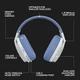Навушники Logitech G435 LIGHTSPEED Wireless Gaming Headset White - зображення 8