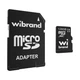 Карта MicroSDHC Wibrand память 128gb UHS-1/U3 10 Class с адаптером Черный - изображение 1