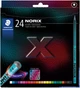 Олівці кольорові Staedtler NORIX 24 шт 100% PEFC (4007817167649) - зображення 1