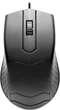 Проводная большая мышь Defender HIT MB-530, USB, 3 кнопки, 1000 dpi, эргономичная, черная (LKMTR_801346) - изображение 1