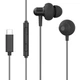 Проводные наушники HP DHH-1126 с микрофоном для смартфонов ПК планшетов USB Type-C регулятор громкости черные (LKMTR_801565) - изображение 2