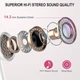 Беспроводные Bluetooth 5.3 наушники Renimer I50 с микрофоном, 48 ч работы, IP7, LED дисплей Нові, Рожеве золото - изображение 4