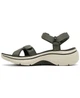 Женские текстильные сандалии Skechers 39 (9 US) 26 см Зеленый 1159853073 - изображение 3