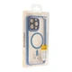 Чохол Creative TPU PC Metal Calais із MagSafe для Apple iPhone 15 Pro Max Black - зображення 4