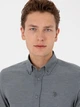 Рубашка мужская U.S. Polo Assn G081SZ004-000-2348254(Antrasit) M Темно-серая (8683859552832) - изображение 3