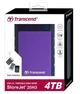 Внешний жесткий диск Transcend StoreJet 25H3 4TB Purple (TS4TSJ25H3P) [68582] - изображение 4