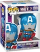 Figurka Funko Pop Marvel: What If...? - Captain America Mech 86653 (889698866538) - obraz 1