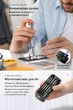 Прецизионный набор отверток 46 в 1 с магнитными битами, отвертка для ремонта электроники, смартфонов, ноутбуков, часов - изображение 3
