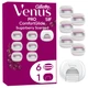 Сменные картриджи для бритья (лезвия) женские Venus Pro ComfortGlide Sugarberry 6 шт + чехол для лезвий (8700216969253) - изображение 1