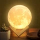 Світильник Місяць 3D MOON на акумуляторі. 16 кольорів з пультом RGB - зображення 4