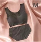 Женские нижнее белье комплект лифчик и трусы M Fashion 45678 серый - изображение 2