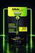 Станок Gillette Labs Neon Night Edition із миючим елементом 5 лез з 1 змінним картриджем і магнітною док-станцією - зображення 2