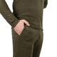Термобелье мужское Tribe Microfleece. XL/48р. Флис. Олива. Комплект термобелья футболка + кальсоны T-KA-0015 - изображение 5