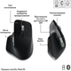 Комплект (клавиатура, мышь) Logitech MX Keys S Combo for Mac Space Gray (920-012845) - изображение 4
