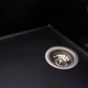Кухонная мойка гранитная матовая 7050 CASCADA VALESO черный металлик - изображение 3