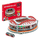 3D пазл конструктор футбольний стадіон Da Luz Benfica тривимірна головоломка для дітей 84 елементи JDT-0848904 - зображення 2