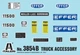 Збірна модель 1:24 аксесуари вантажного автомобіля Truck Accessories II Italeri 3854 - зображення 4