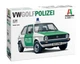 Збірна модель 1:24 автомобіль VW Golf Police Italeri 3666 - изображение 1
