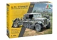 Збірна модель 1:35 напівгусеничний тягач Sd. Kfz. 10 Demag D7 with 7,5 cm leIG 18 з екіпажем Italeri 6595 - изображение 1