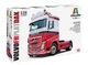 Збірна модель 1:24 вантажівка Volvo FH Plat Dak Italeri 3962 - зображення 1