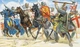 Збірна модель 1:72 фігури Crusaders (XIth Century) Italeri 6009 - зображення 2