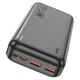 Power Bank Hoco J101A Astute 22.5W, 20000mAh (PD/QC), 3 виходи, Li-Pol Black - зображення 2