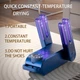 Портативная сушка для обуви с таймером и UV светом 180W Синяя - изображение 4